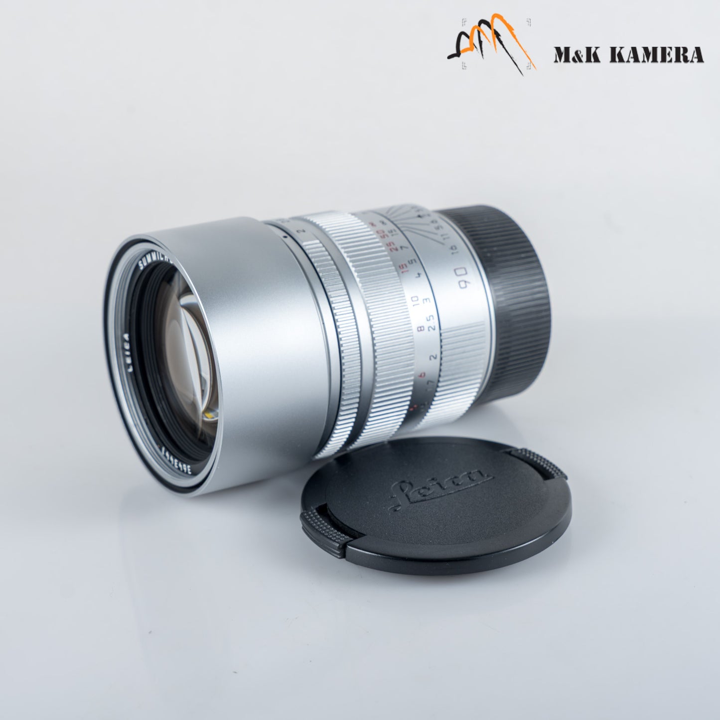 Leica Summicron-M 90mm/F2.0 E55 Ver.II Pre-Asph Silver Lens Canada 11137 #11965