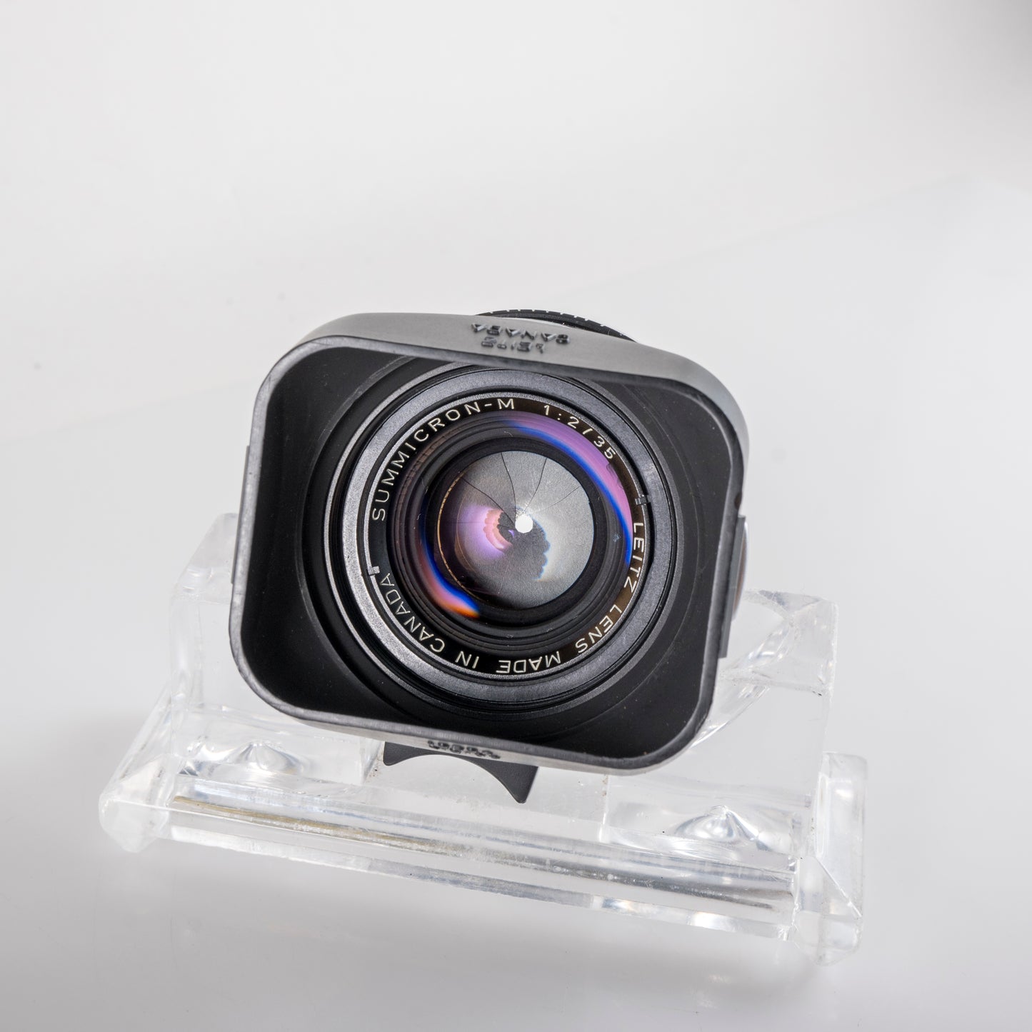 LEITZ Leica Summicron-M 35mm/F2.0 Ver.4 7 Elements Black 1913-1983 Lens Yr.1982 Canada #11976