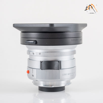 Leica Elmarit-M 21mm/F2.8 ASPH Silver Lens Yr.1998 Germany 11897 #11865
