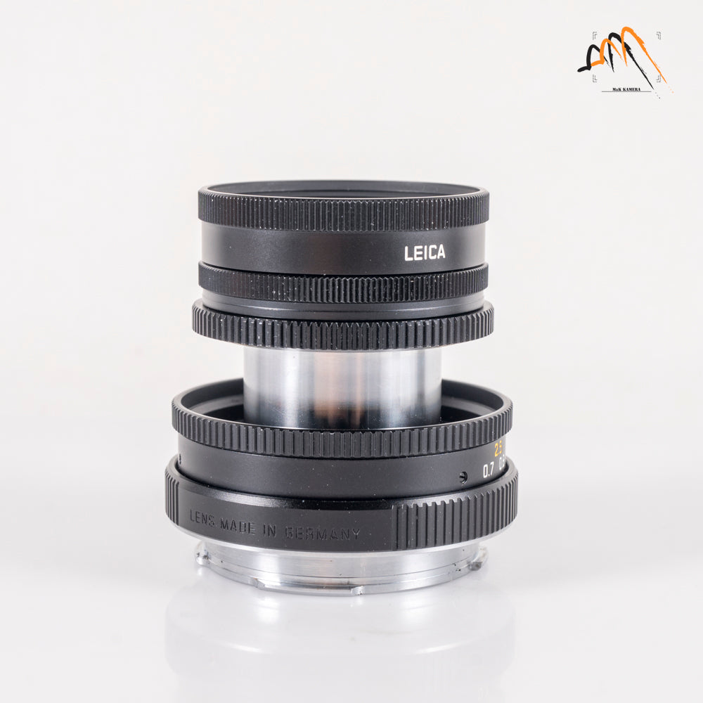 Leica Elmar-M 50mm/F2.8 Ver.II Black Lens Yr.1995 Germany 11831