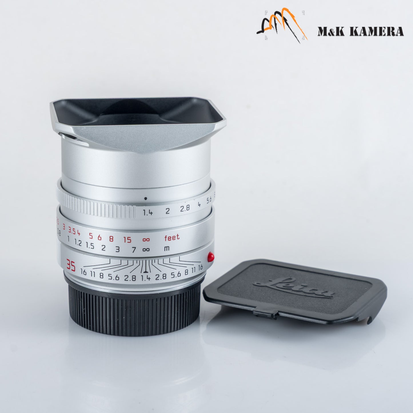 Leica Summilux-M 35mm/F1.4 ASPH/ FLE Silver Lens Germany 11675 #12109