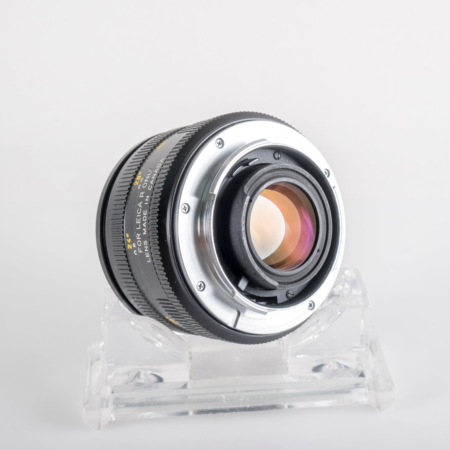 LEITZ Leica Summicron-R 50mm/F2.0 Ver.II V2 Lens Yr.1985 Canada 11215 #23864