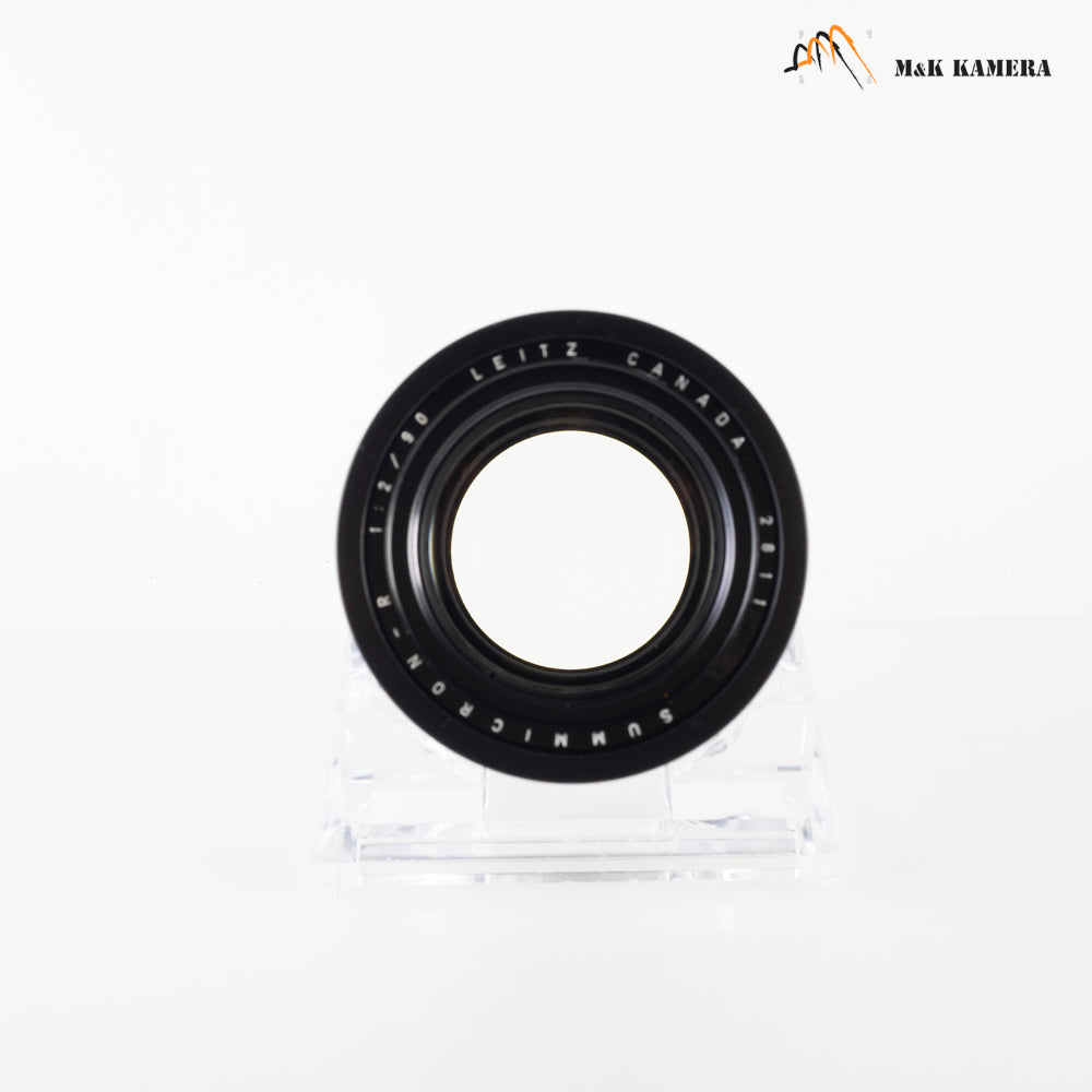 LEITZ Leica Summicron-R 90mm/F2.0 Serie VII Ver.I V.1 Lens Yr.1977 Canada #22421