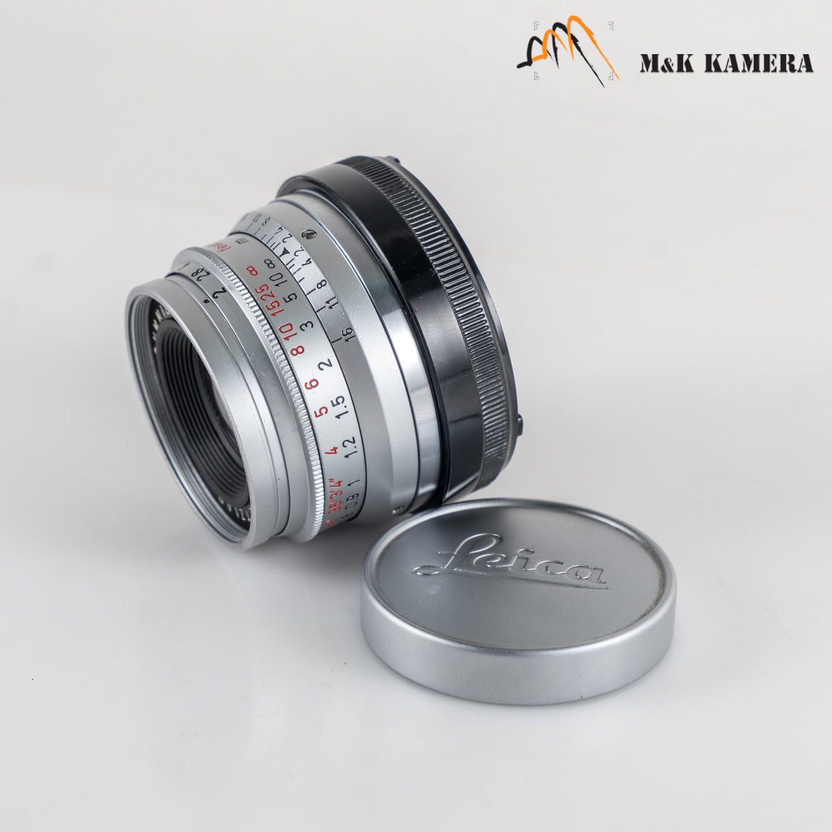 LEITZ Leica Summicron-M 35mm/F2.0 Ver.I 8 Elements Lens Yr.1965 Germany #12113