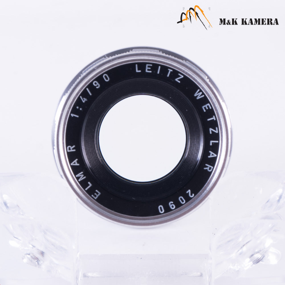LEITZ Leica Elmar M 90mm/F4.0 E39 Ver.II V2/ 3 Elements Silver Lens Yr.1965 Germany 11830 #21854