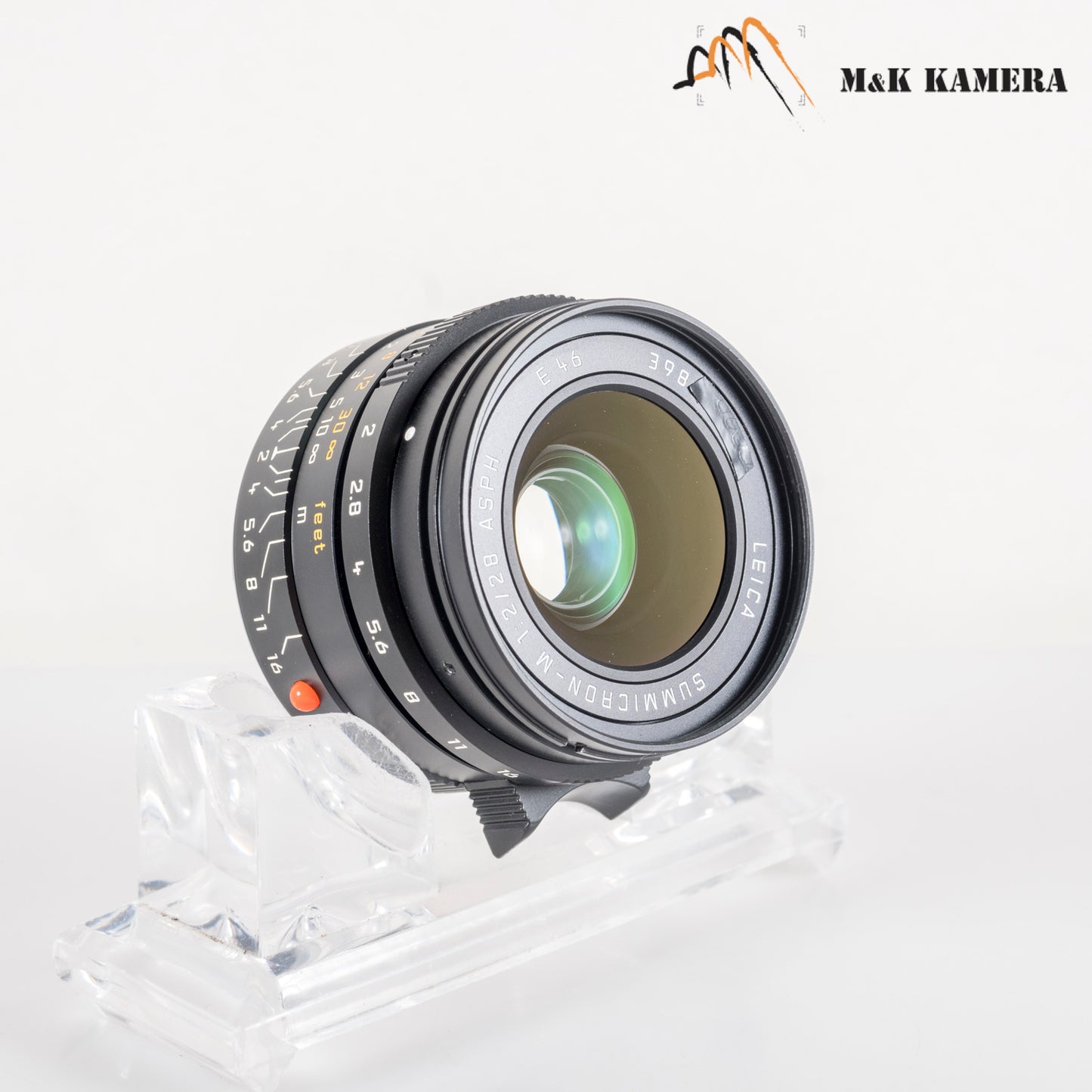 Leica Summicron-M 28mm/F2.0 ASPH Black Lens Yr.2003 Germany 11604 #88734