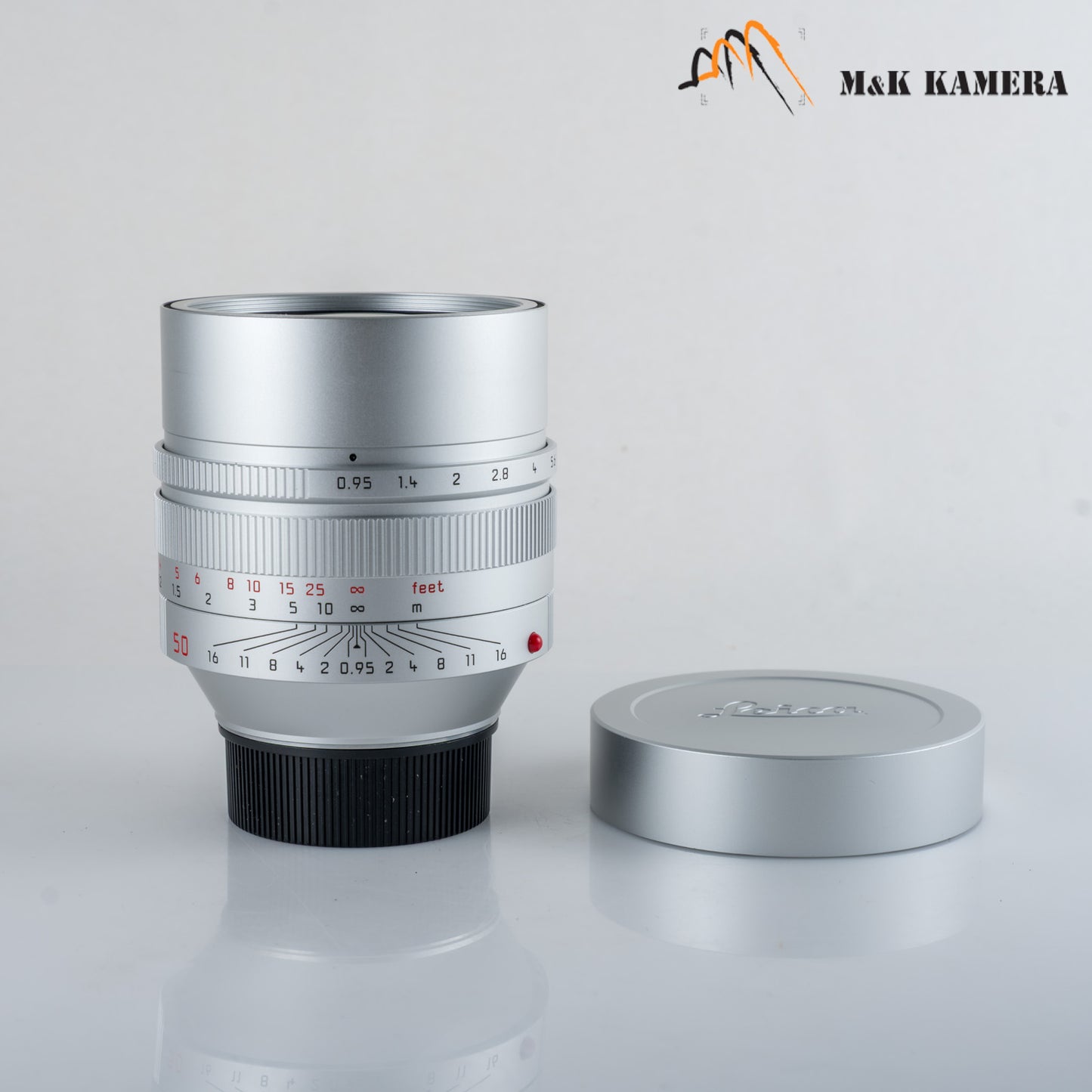 Leica Noctilux-M 50mm/F0.95 ASPH 11667 Silver Lens Germany 11667 #12107