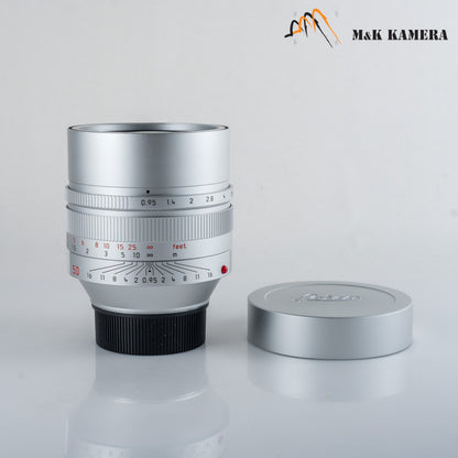 Leica Noctilux-M 50mm/F0.95 ASPH 11667 Silver Lens Germany 11667 #12107