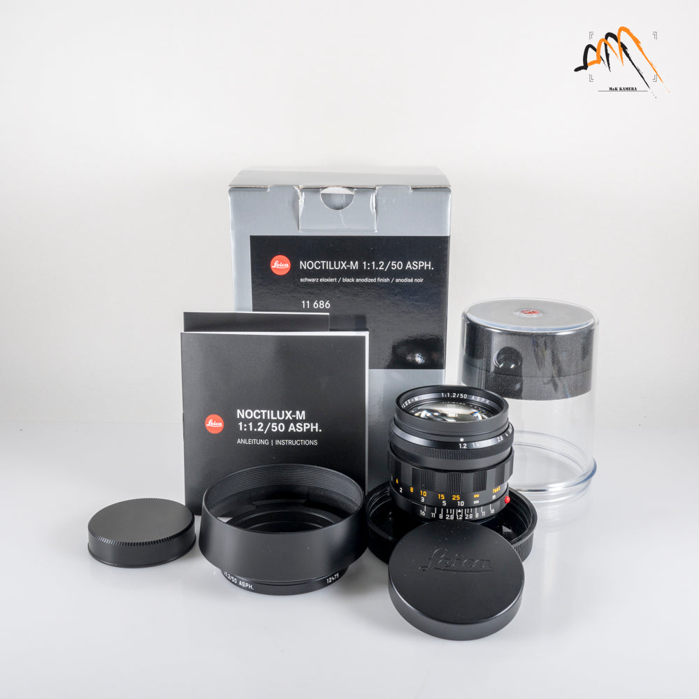 Leica Noctilux-M 50mm/F1.2 ASPH Black Lens Germany 11686 #11841