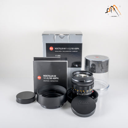 Leica Noctilux-M 50mm/F1.2 ASPH Black Lens Germany 11686 #11841