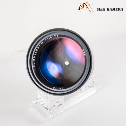 LEITZ Leica Summilux-M 75mm/F1.4 Ver.II Lens Yr.1983 Canada 11815 #12042