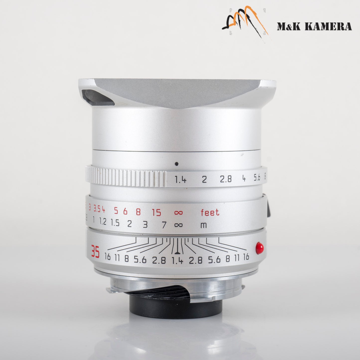 Leica Summilux-M 35mm/F1.4 ASPH/ FLE Silver Lens Germany 11675 #12015