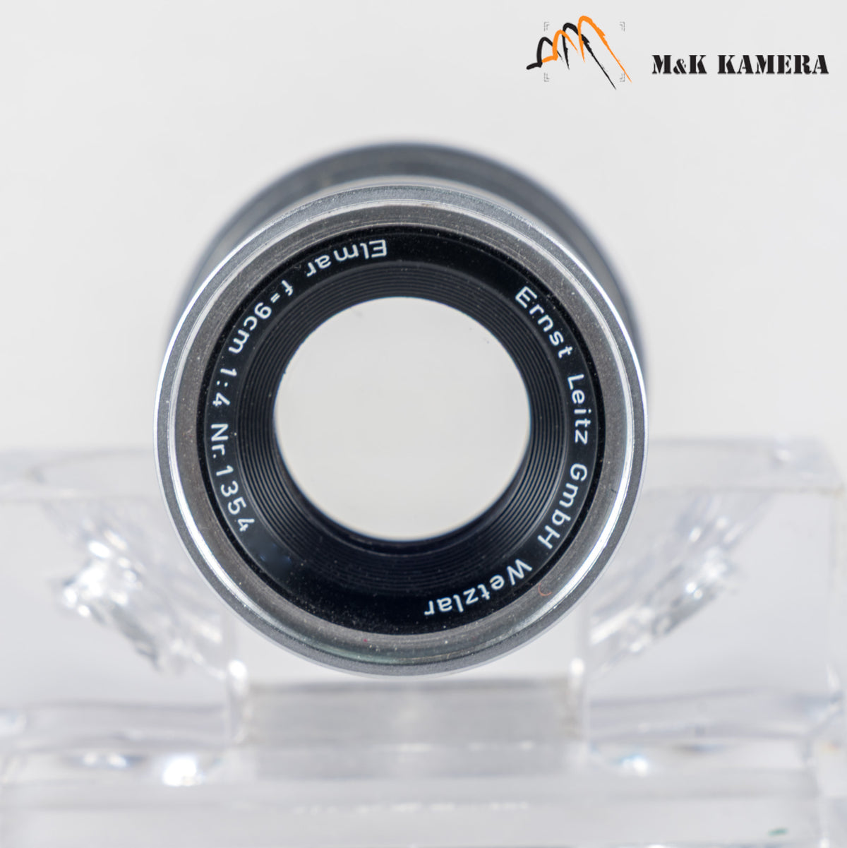 LEITZ Leica Elmar M 90mm/F4.0 Silver Lens Yr.1956 Germany #24048