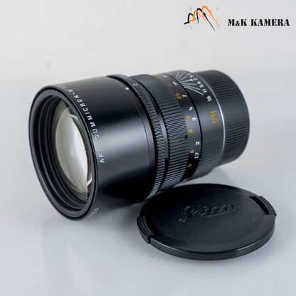 Leica APO-Summicron-M 90mm/F2.0 ASPH 11884 Black Lens Germany 11884 #12055