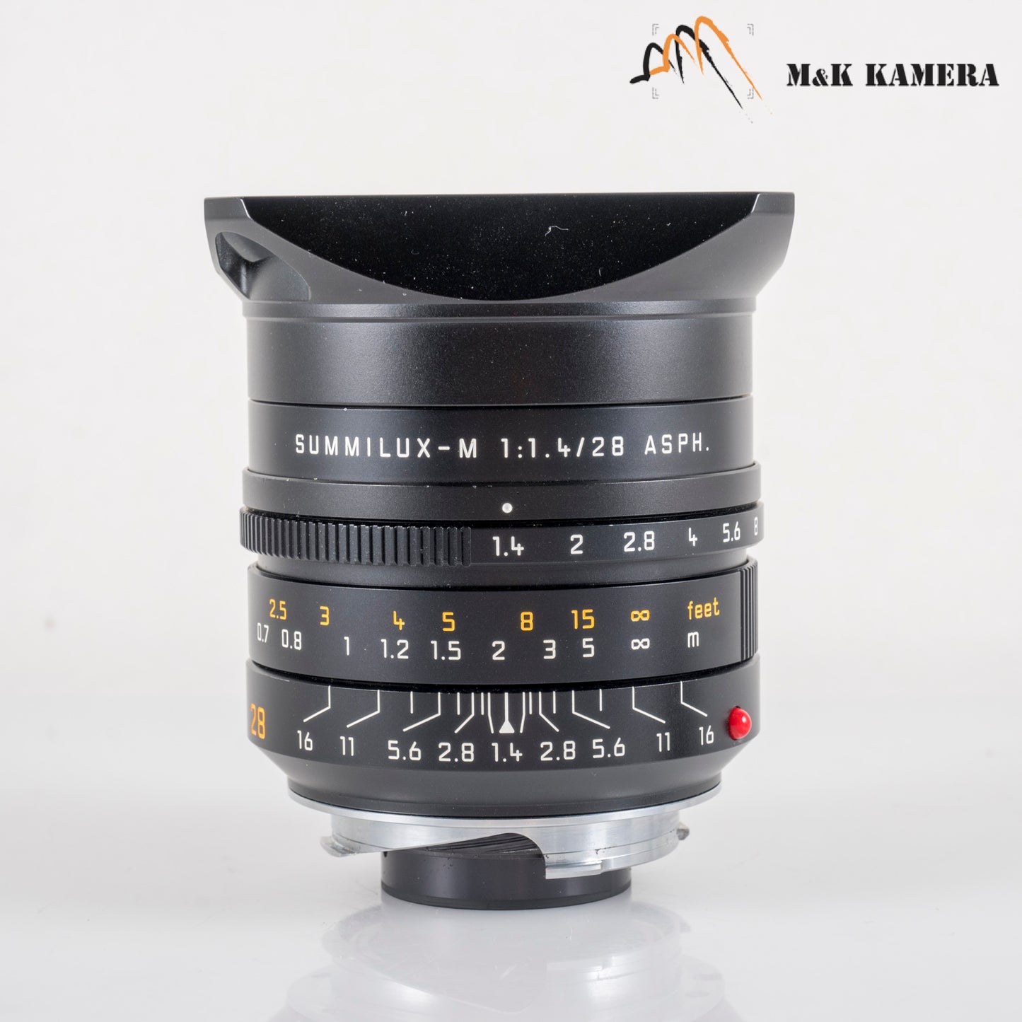 Leica Summilux-M 28mm/F1.4 ASPH 11668 Black boxed 11668 #23905