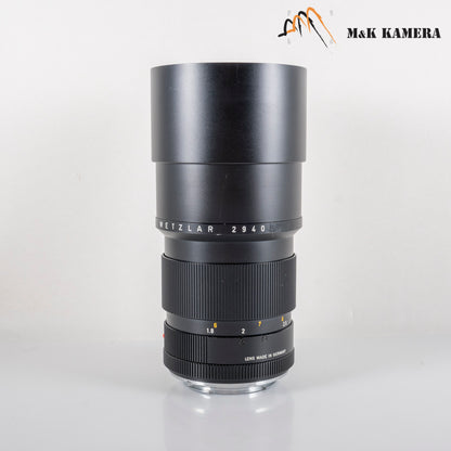 LEITZ Leica Elmarit-R 180mm/F2.8 E67 Ver.II V2 Lens Yr.1978 Germany #11982