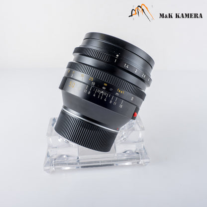 LEITZ Leica Noctilux-M 50mm/F1.0 E60 III Lens Yr.1982 Canada #23895