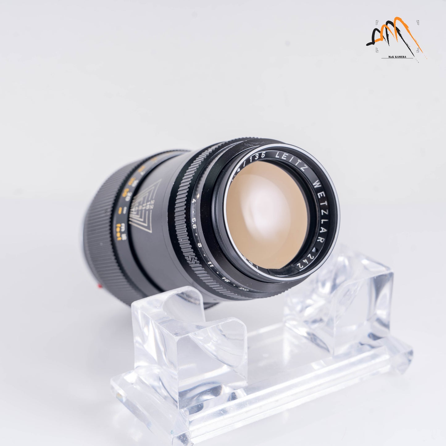 LEITZ Leica Tele-Elmar M 135mm/F4.0 E39 Lens Yr.1970 Germany 11851 #11118