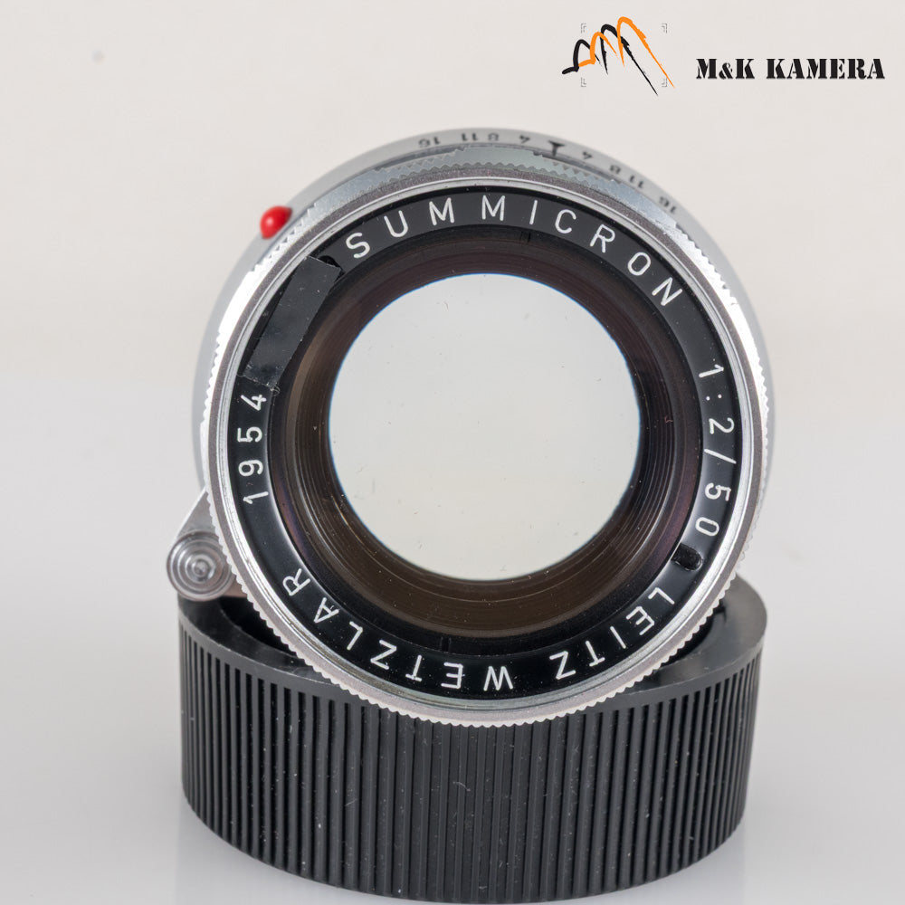 LEITZ Leica Summicron M 50mm/F2.0 Rigid V2 Ver.II Lens Yr.1962 Germany #23551