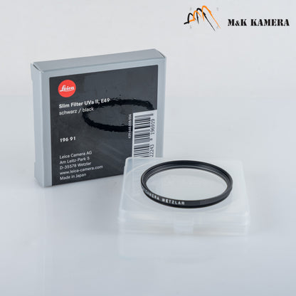 Leica E49 UVa Black Slim Filter 19691 Filter #12096