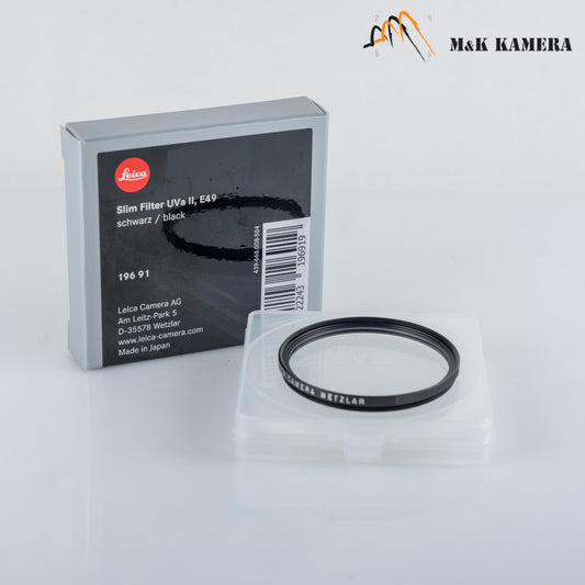 Leica E49 UVa Black Slim Filter 19691 Filter #12096