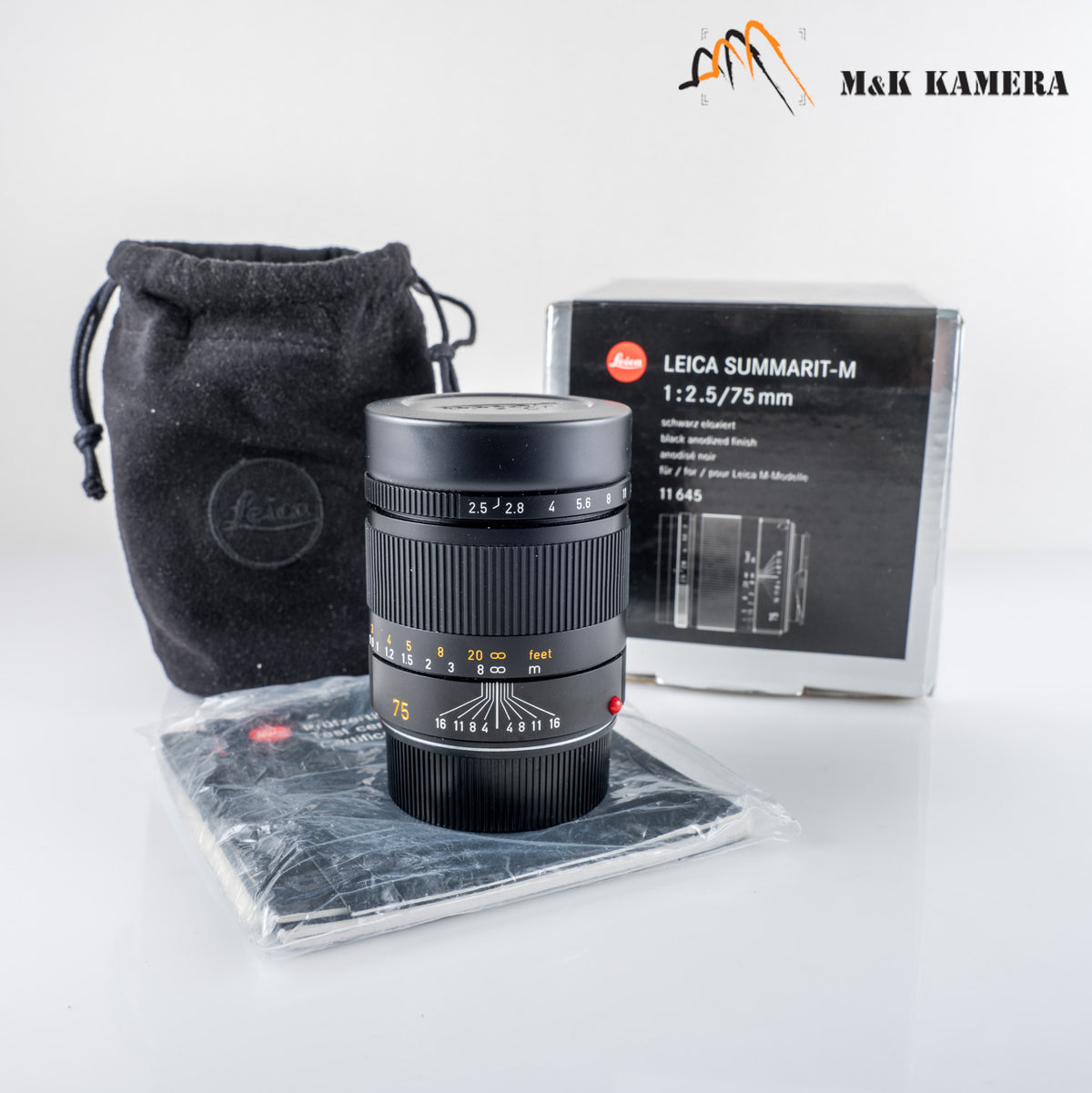 Leica Summarit-M 75mm/F2.5 Lens Germany 11645 #24023