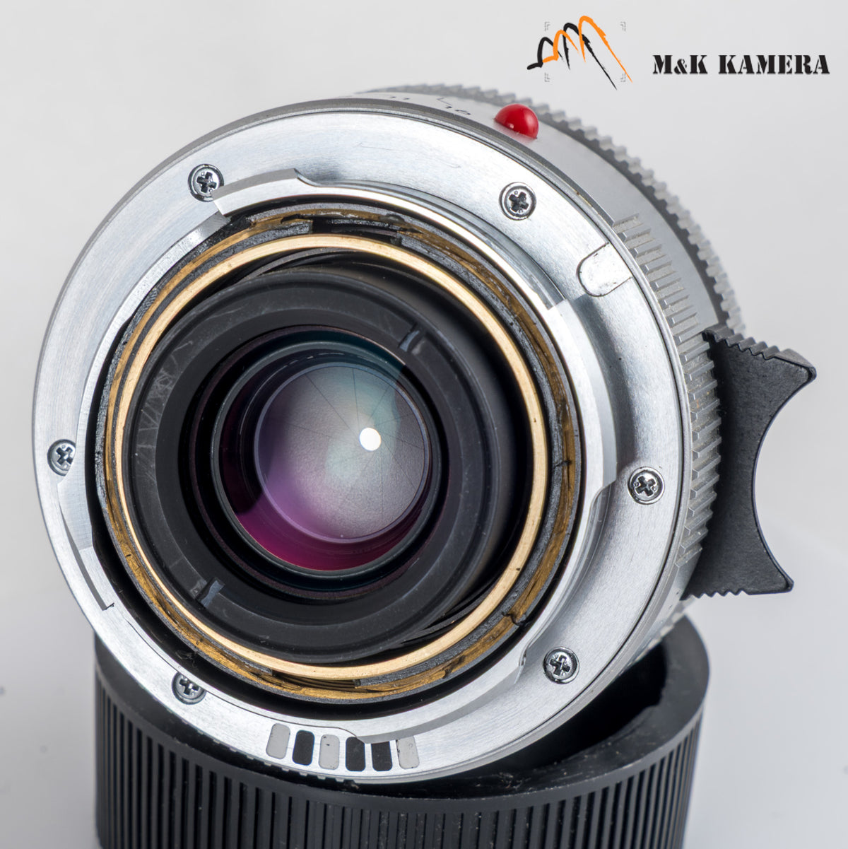Leica Summicron-M 28mm/F2.0 ASPH/ Rare Silver Lens Yr.2008 Germany 11661 #88929