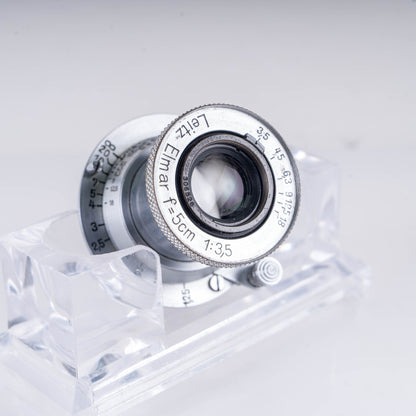 LEITZ Leica Elmar L39 50mm/F3.5 Lens Yr.1936 LTM Germany #10913