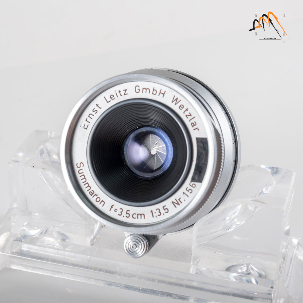 LEITZ Leica Summaron L39 35mm/F3.5 E39 Silver Lens Yr.1958 LTM Germany #11784