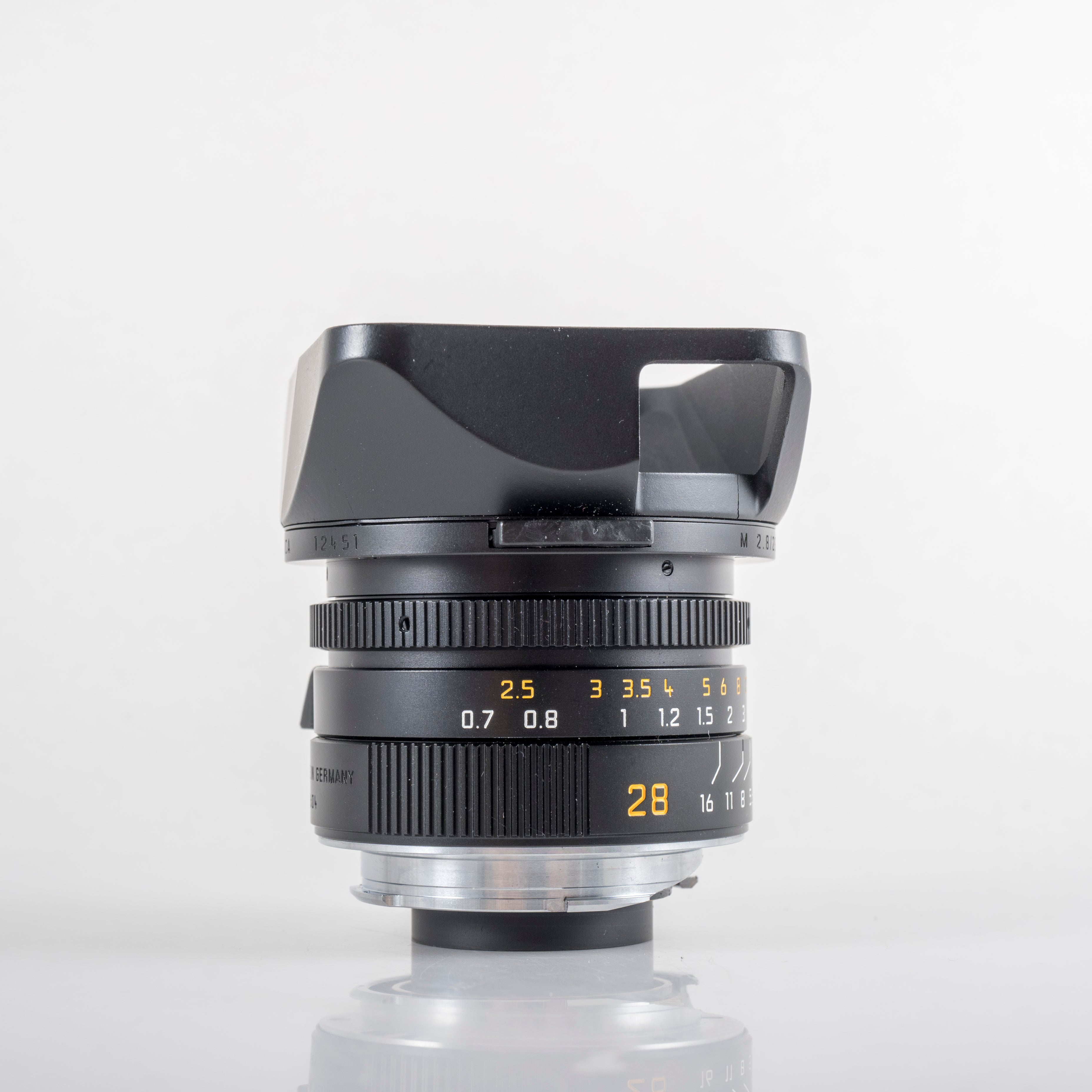 Leica Summicron-M 28mm/F2.0 ASPH Black 6 bit 11604 #23856 – M&K Kamera