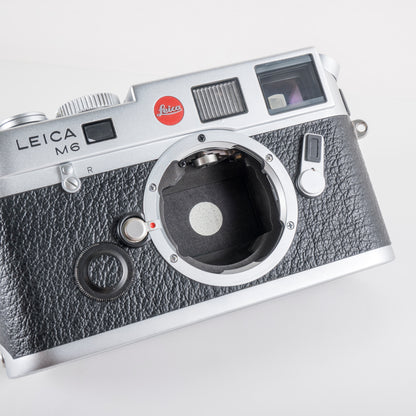 Leica M6 TTL 0.72 Silver Film Rangefinder Camera 10434 #11950