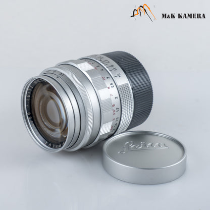 LEITZ Leica Summilux M 50mm/F1.4 Ver.I Silver Lens Yr.1960 Germany 11114 #23700
