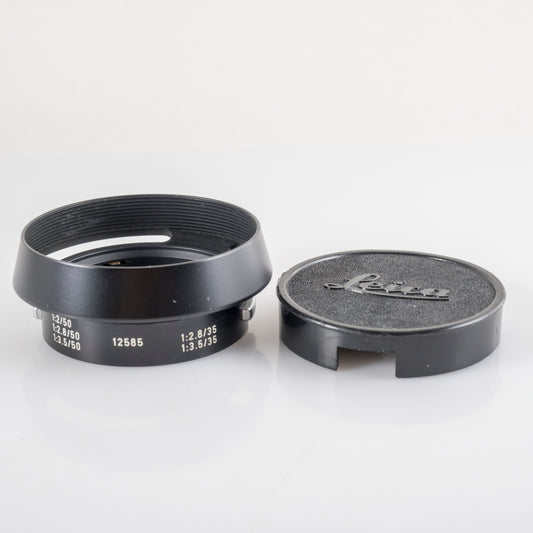 Leica 12585 Metal Hood for Summicron-M 35 / 50mm with cap #11938