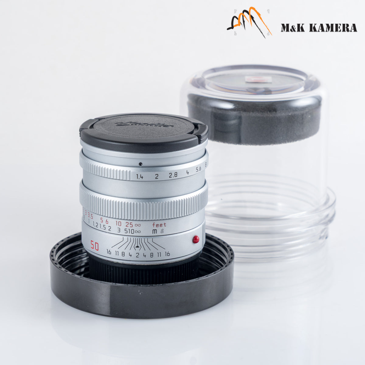 Mandler Brass Leica M mounted 50mm/F1.4 E46 Pre-Asph Lens China #88985
