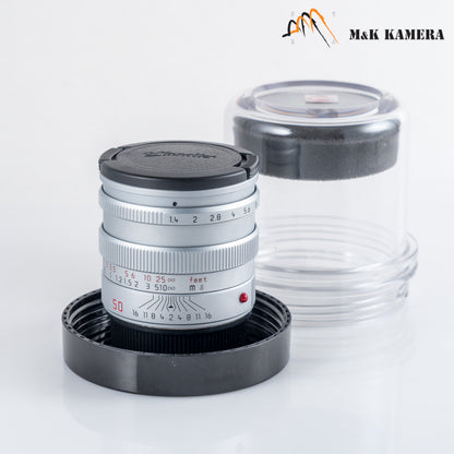 Mandler Brass Leica M mounted 50mm/F1.4 E46 Pre-Asph Lens China #88985