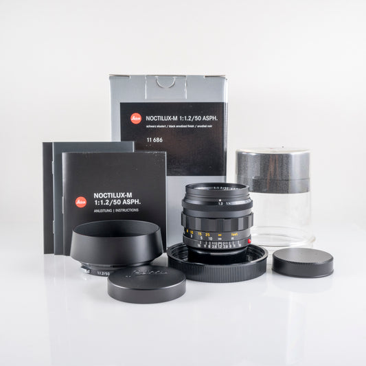 Leica Noctilux-M 50mm/F1.2 ASPH Black Lens Germany 11686 #88705