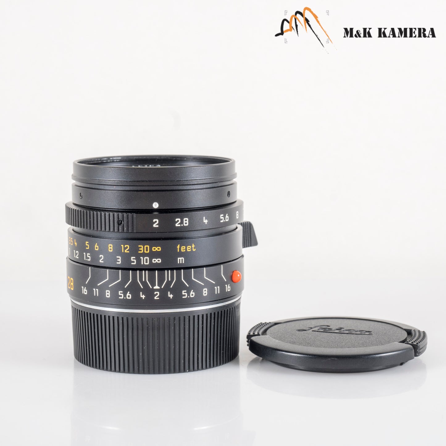 Leica Summicron-M 28mm/F2.0 ASPH Black Lens Yr.2003 Germany 11604 #88734