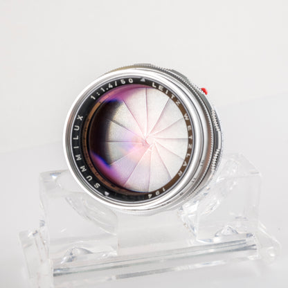 Leica Summilux M 50mm/F1.4 Ver.II Silver Rare #11943