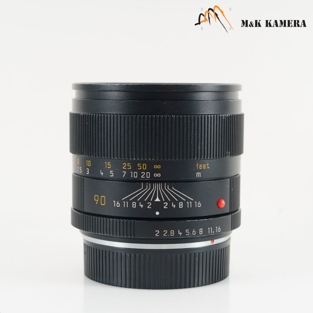 Leica Summicron-R 90mm/F2.0 E55 Ver.II V2 Lens Yr.1989 Canada #10829