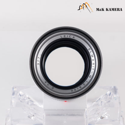 Leica Elmarit-M 90mm/F2.8 E46 Ver.II V2 Silver Lens Yr.1996 Germany 11808 #86135