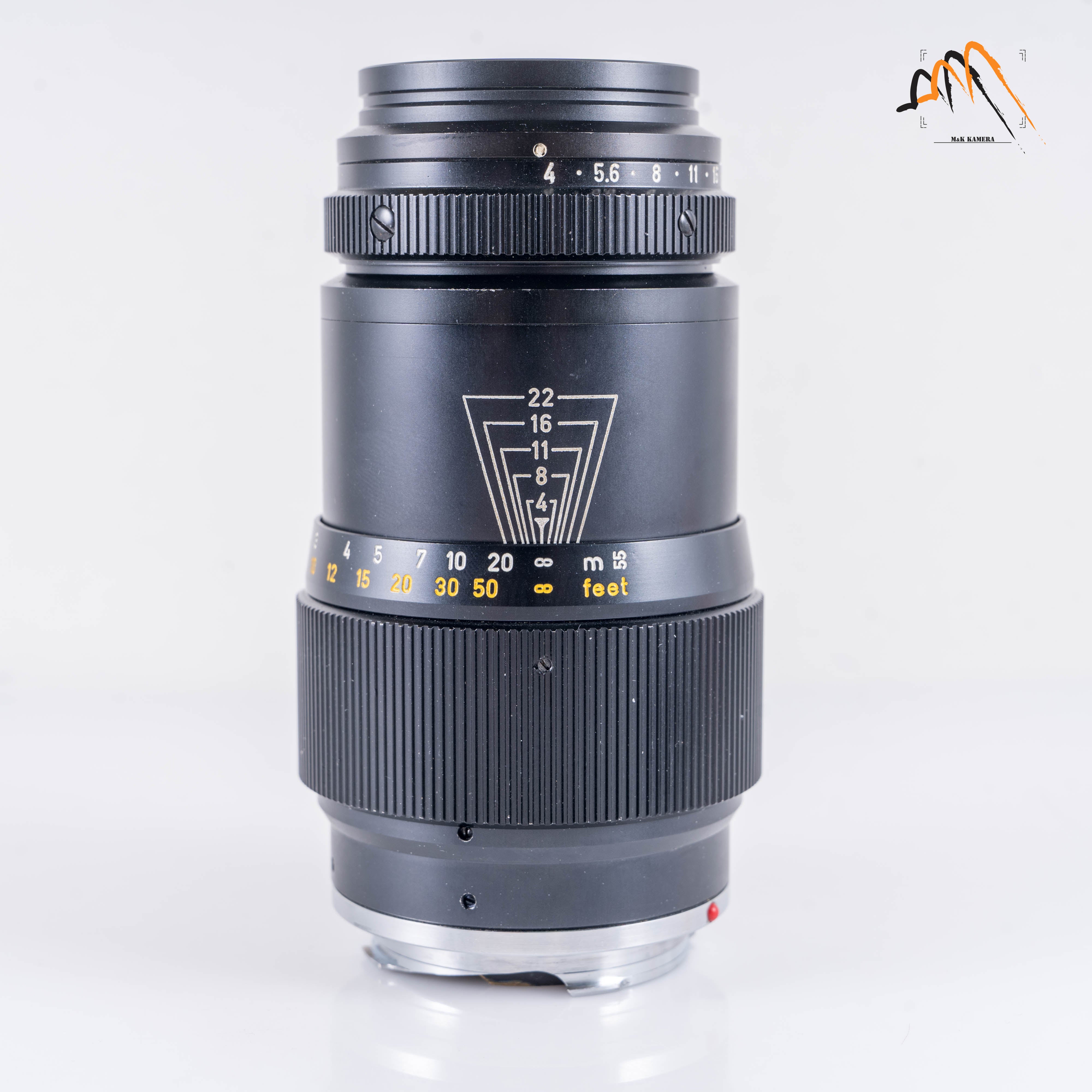 LEITZ Leica Tele-Elmar M 135mm/F4.0 E39 Lens Yr.1970 Germany 11851