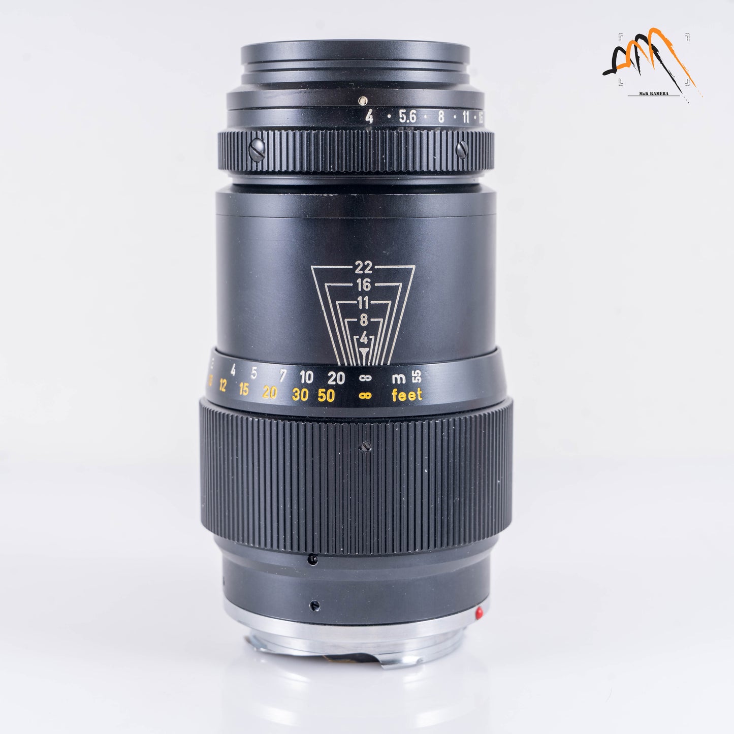 LEITZ Leica Tele-Elmar M 135mm/F4.0 E39 Lens Yr.1970 Germany 11851 #11118