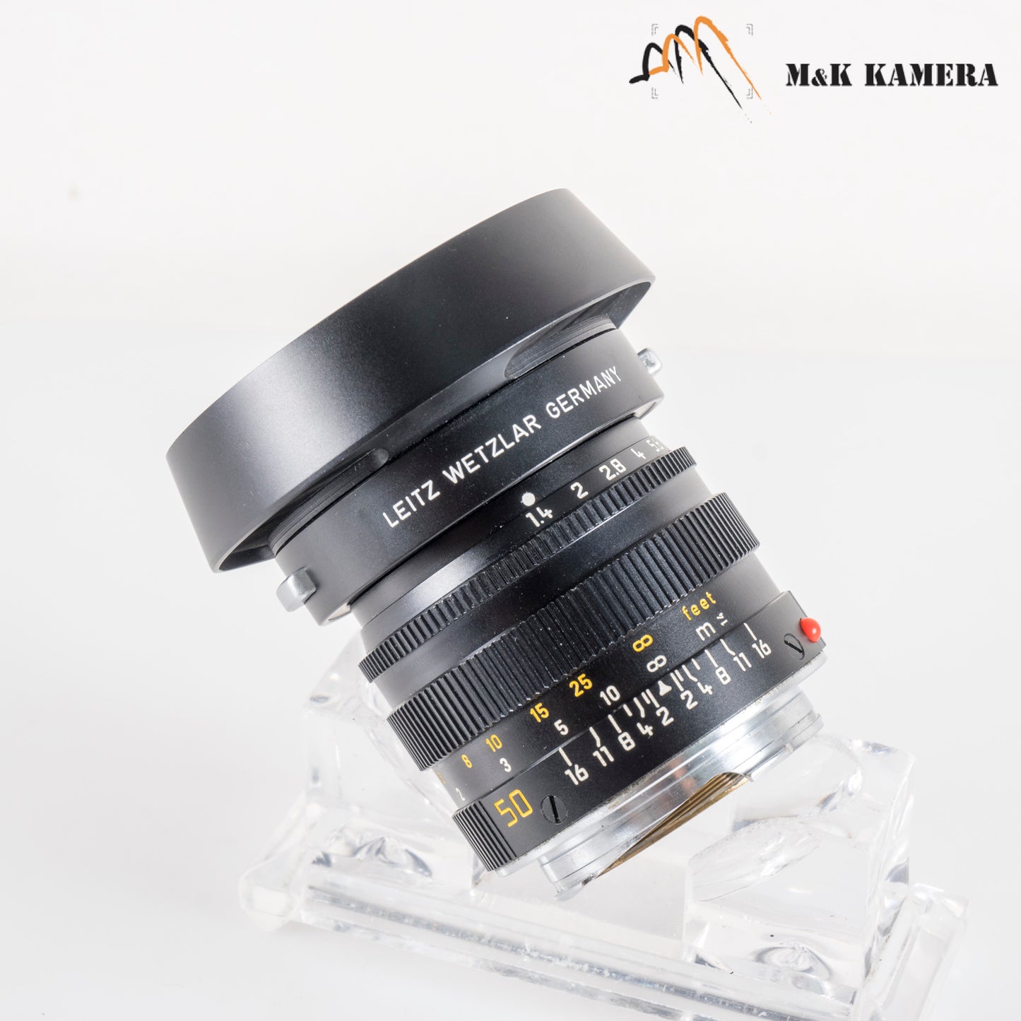 Leica Summilux M 50mm/F1.4 E43 Ver.II V2 Black Lens Yr.1989 Germany 11113 #23911