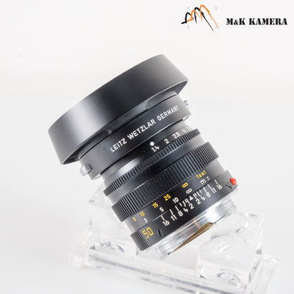 Leica Summilux M 50mm/F1.4 E43 Ver.II V2 Black Lens Yr.1989 Germany 11113 #23911