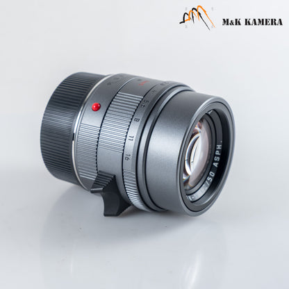 Brand New Leica APO-Summicron-M 50mm/F2.0 E39 Metal Gray Lens Germany 11160 #11160