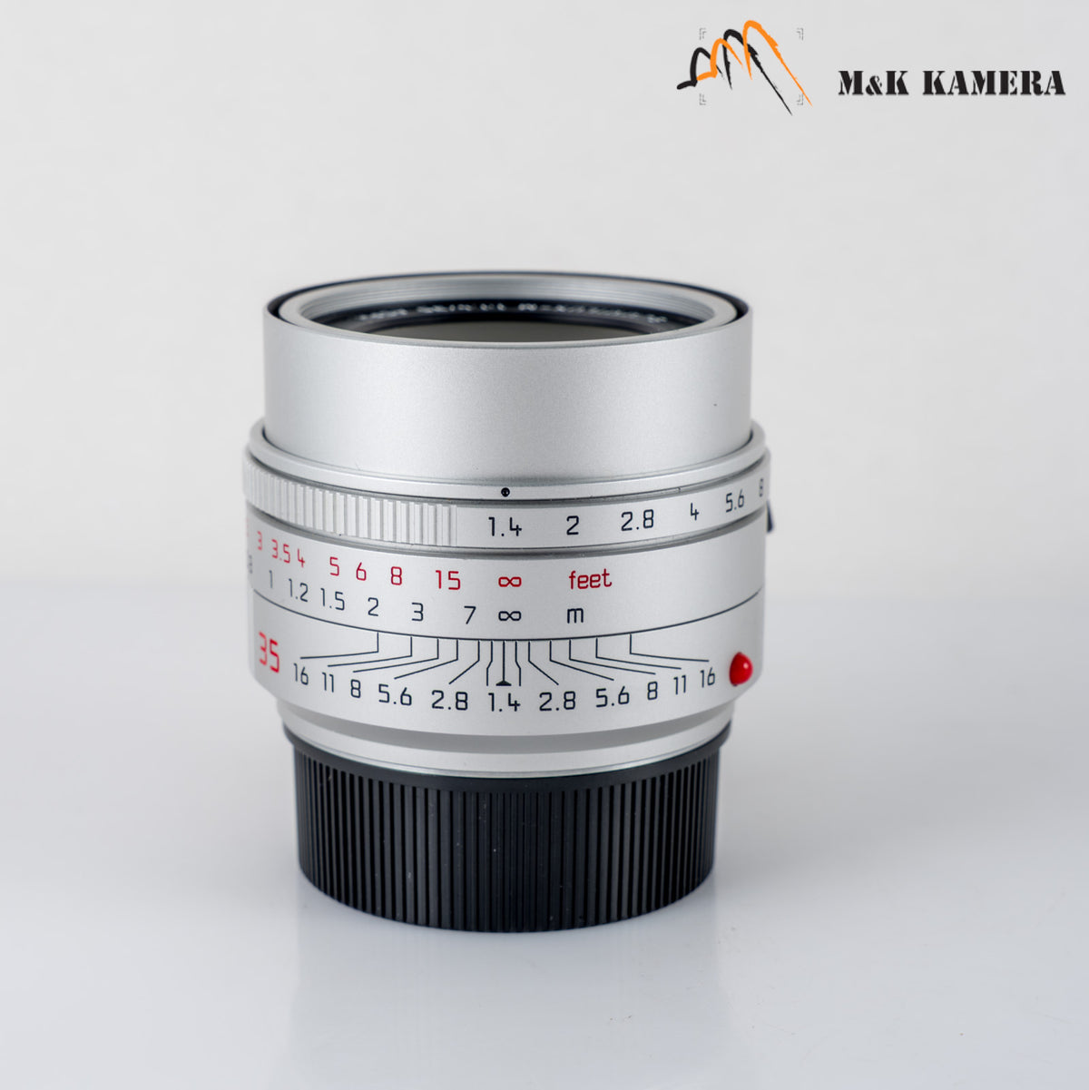 Leica Summilux-M 35mm/F1.4 E46 ASPH/ FLE II Silver Lens Germany 11727 #24029