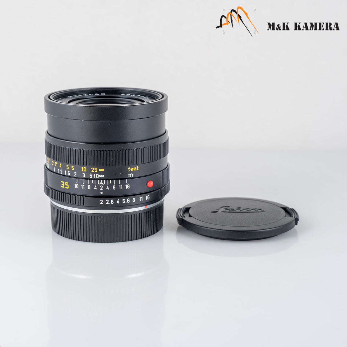 Leica Summicron-R 35mm/F2.0 E55 Ver.II V.2 Black boxed #12134