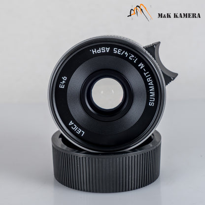 Leica Summarit-M 35mm/F2.4 ASPH Silver Lens Germany 11679 #88976
