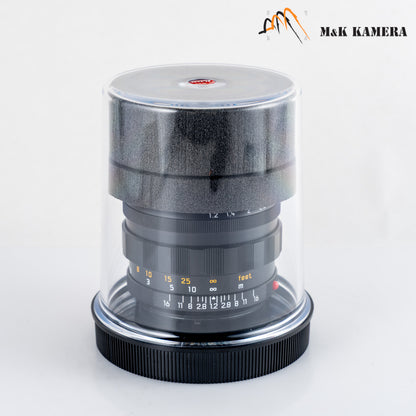 Leica Noctilux-M 50mm/F1.2 ASPH Black Lens Germany 11686 #24036