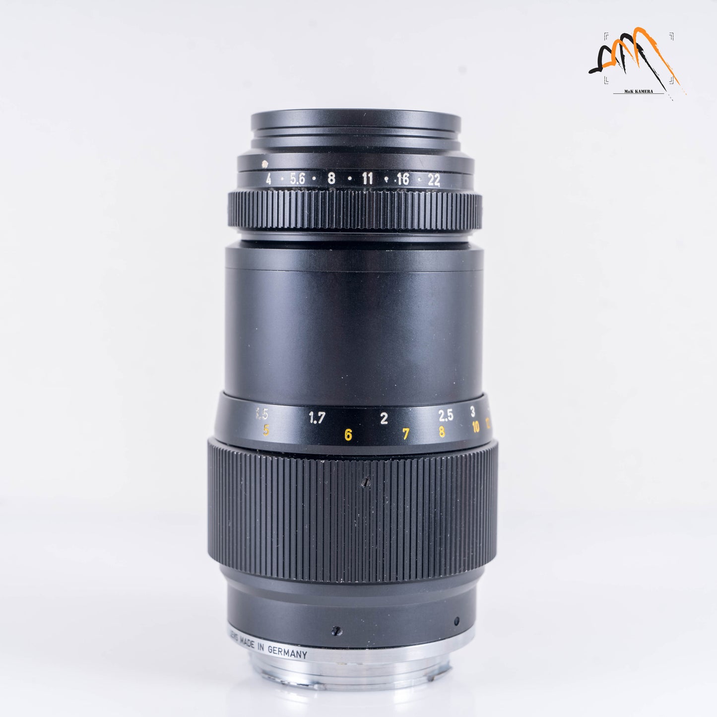 LEITZ Leica Tele-Elmar M 135mm/F4.0 E39 Lens Yr.1970 Germany 11851 #11118
